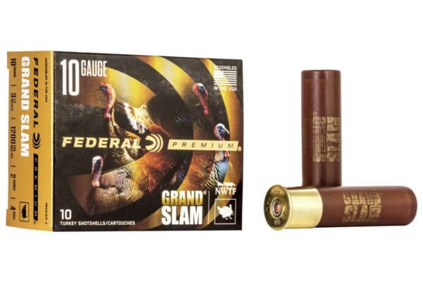 10 Gauge 3-1/2 Inch 2 oz 4 Shot Grand Slam 10/Box