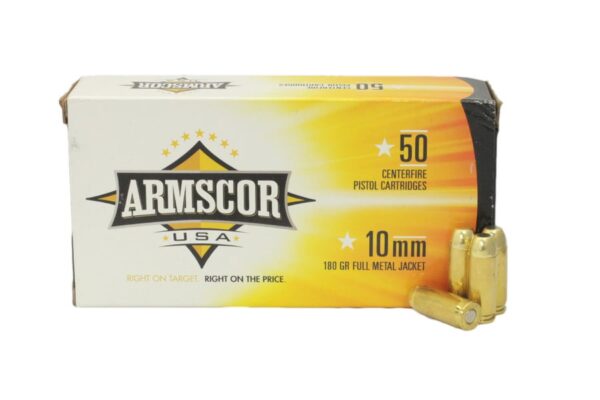 10mm 180 Gr Full Metal Jacket 50/Box