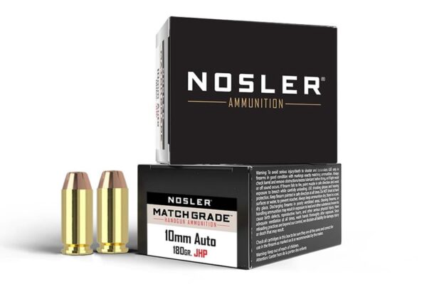 10mm 180 gr JHP Match Grade 20/Box