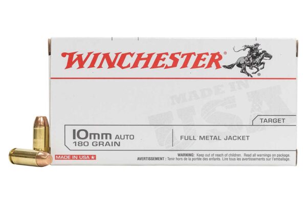 10mm Auto 180 gr FMJ USA 50/Box