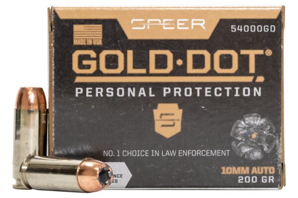10mm Auto 200 gr Gold Dot HP 20/Box