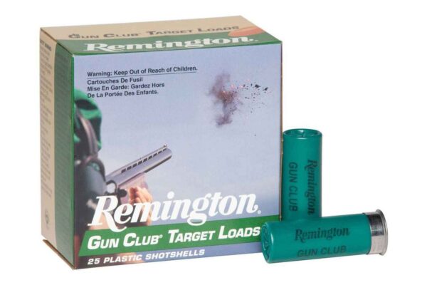 12 Ga 2 3/4 in 1 1/8 oz. 7.5 Shot Shotshell Gun Club Target Loads 25/Box