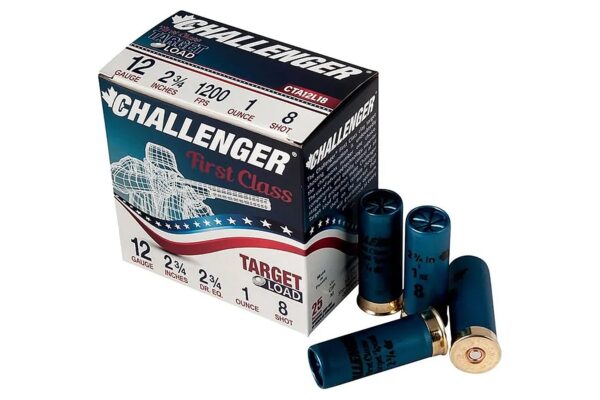 12 Ga 2 3/4 in 8 Shot Target Load First Class 25/Box