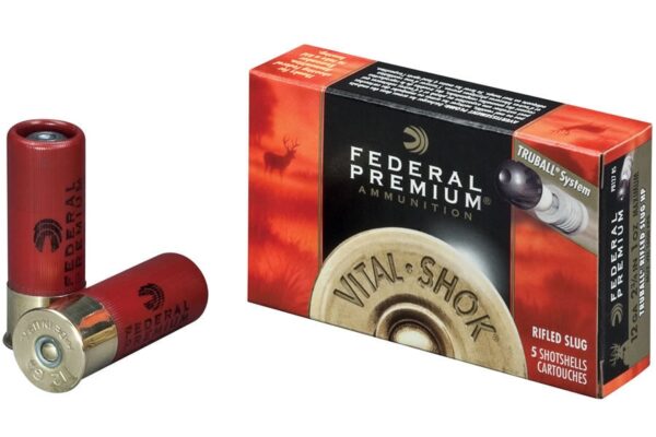 12 Ga 2 3/4 in TruBall Rifled Slug Vital-Shok 5/Box