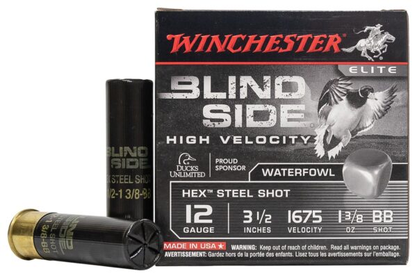 12 GA 3 1/2 Inch 1 3/8 oz Blind Side High Velocity BB Shot 25/Box