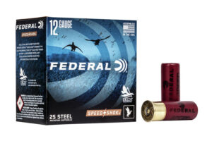 12 Gauge 2-3/4 1-1/8oz 4 Shot Speed-Shok 25/Box