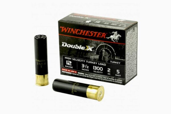 12 Gauge 3-1/2 in 5 Shot Shotshell High Velocity Double X 10/Box
