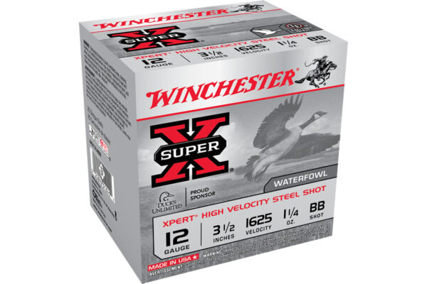 12 Gauge 3 1/2 Inch 1 1/4 oz Xpert Steel 25/Box