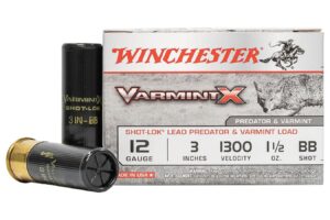 12 Gauge 3 in 1-1/2 oz BB Shot Varmint X 10/Box