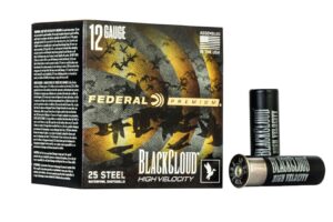 12 Gauge 3 In 1-1/8 oz BB Black Cloud High Velocity 25/Box