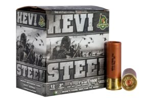 12 Gauge 3 Inch 1-1/4oz 1 Shot Hevi-Steel 25/Box