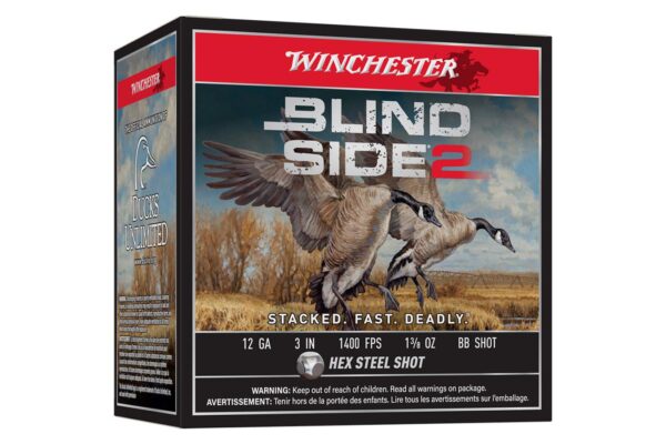 12 Gauge 3-Inch 1-3/8oz BB Shot Blind Side II 25/Box