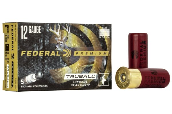 12 Gauge 438 Grain TruBall Hollow Point Slugs 5/Box