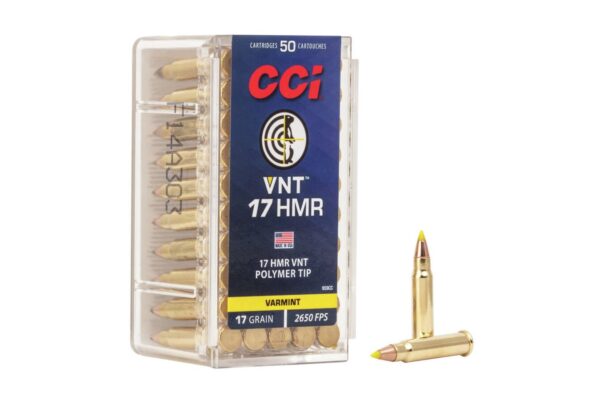 17 HMR 17 gr VNT Polymer Tipped 50/Box