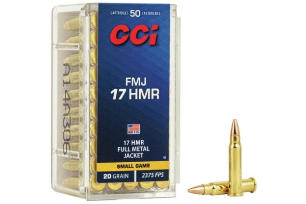 17 HMR 20 gr FMJ 50/Box