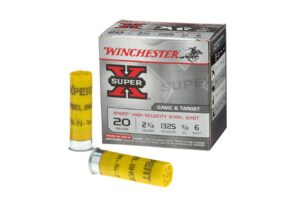 20 Gauge 2-3/4 in 3/4 oz 6 Shot Super X Xpert High Velocity Steel 25/Box