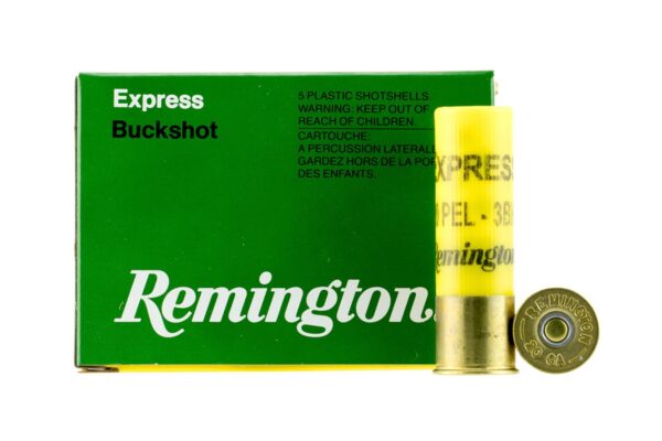 20 Gauge 2 3/4in #3 Buck 20 Pellet Shotshell Express 5/Box