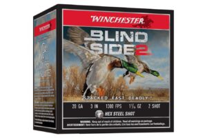 20 Gauge 3-Inch 1-1/16oz 2 Shot Blind Side II 25/Box