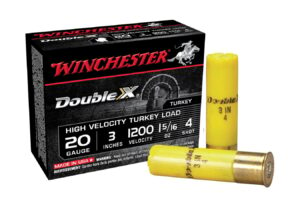 20 Gauge 3 Inch 15/16 oz 4 Shot Double X Turkey 10/Box