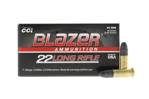 22 LR 40 gr Blazer Lead Round Nose 50/Box