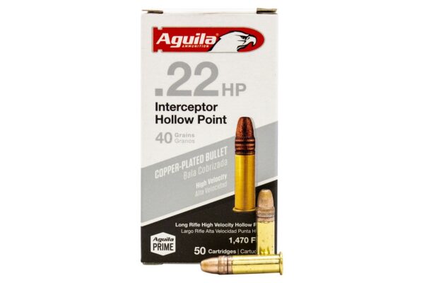 22 LR 40 gr HP Copper Special Interceptor 50/Box