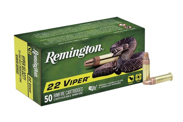 .22 LR Viper Hyper Velocity 36 Grain TCSB Rimfire Cartridges - 50 Rounds