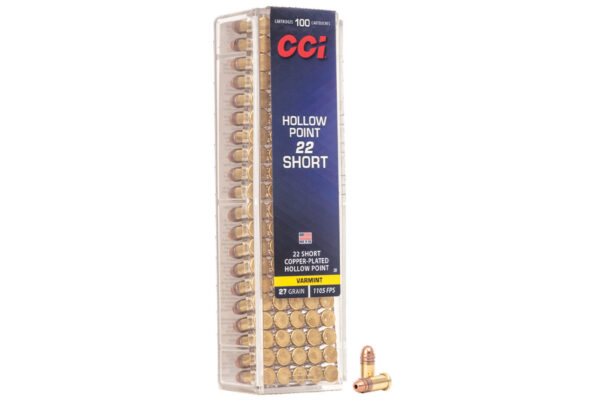 22 Short 27 gr CPHP Short HP 100/Box