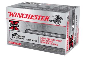 22 Short 29 gr Copper Plated LRN Low Noise Super-X 50/Box