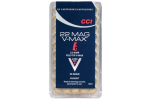 22 WMR 30 gr Poly-Tip V-Max Varmint 50/Box