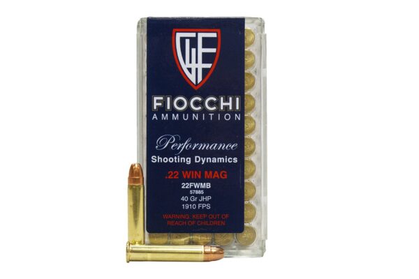 22 WMR 40 gr JHP Shooting Dynamics 50/Box