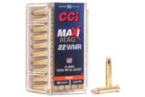 22 WMR 40 gr TMJ Maxi-Mag 50/Box