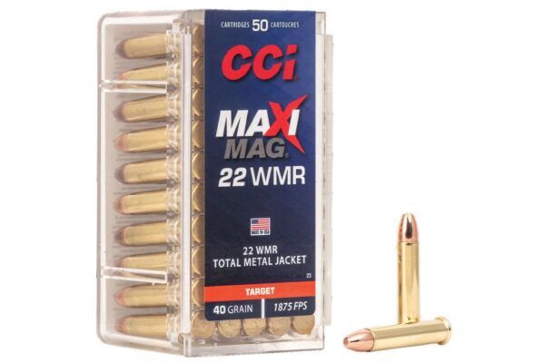 22 WMR 40 gr TMJ Maxi-Mag 50/Box