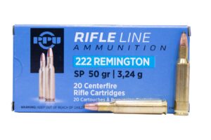 222 Rem 50 gr Soft Point (SP) 20/Box