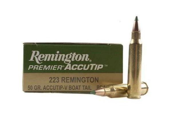 223 Rem 50 gr Boat-Tail AccuTip-V 20/Box