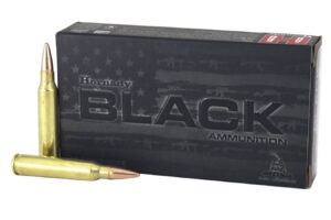 223 Rem 75 gr BTHP Match Black 20/Box