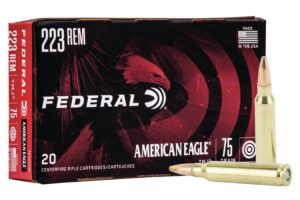 223 Rem 75 gr TMJ American Eagle 20/Box