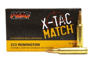 223 Rem 77 gr OTM X-Tac Match 20/Box