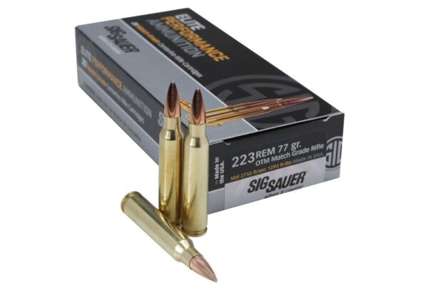 223 Rem 77 gr Sierra MatchKing OTM Elite Performance 20/Box