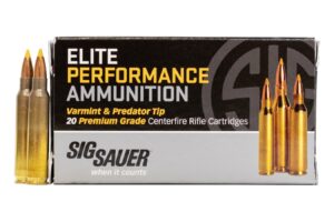 223 Remington 40 gr Varmint and Predator Tip 20/Box