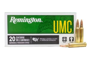 223 Remington 55 gr FMJ UMC 20/Box