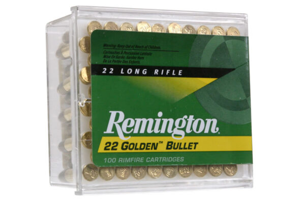 22LR 40 gr Round Nose Golden Bullet 100/Box