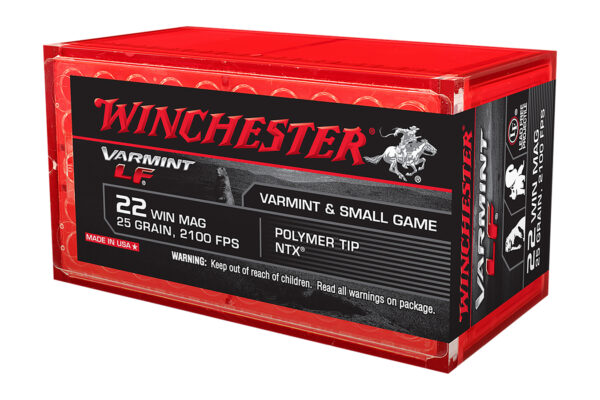 22WMR 25 gr Polymer Tip NTX Varmint Lead-Free 50/Box