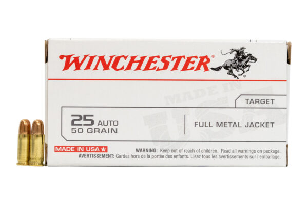 25 Auto 50 gr FMJ 50/Box