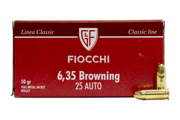 25 Auto 50 gr FMJ 50/Box