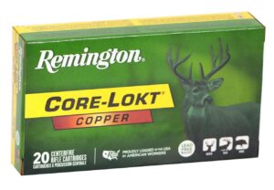 270 Win 130 gr Core-Lokt Copper 20/Box