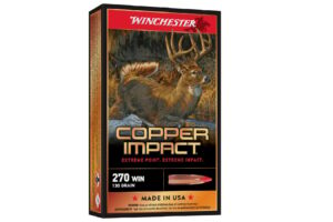 270 WIN 130 gr Extreme Point Copper Impact 20/Box