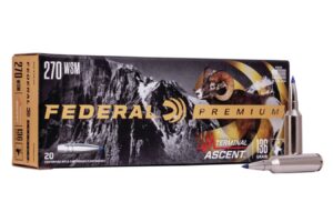 270 Winchester Short Magnum 136 gr Terminal Ascent 20/Box