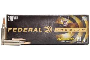 270 WSM 140 gr Berger Hybrid Hunter 20/Box