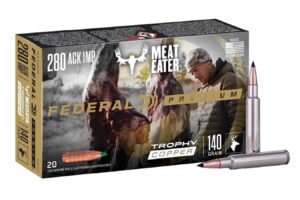 280 Ackley Improved 140 gr Trophy Copper Meat Eater 20/Box