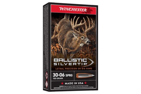 30-06 Springfield 150 gr Ballistic Silvertip 20/Box